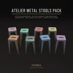 ChiMia - Atelier Metal Stools