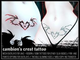 Murder of Ravens - Cambions Crest Tattoo